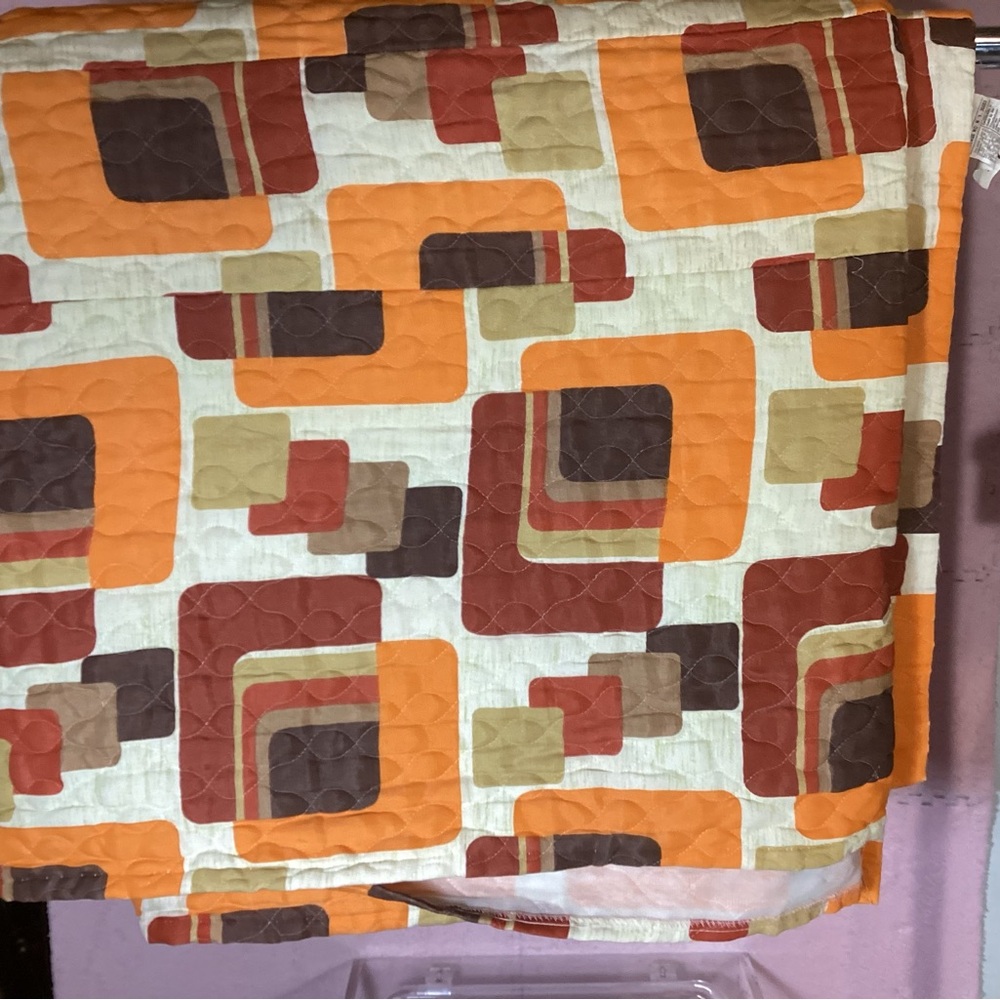 Mid century full comforter
